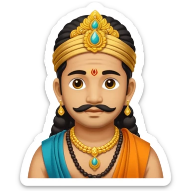 Ayyappa god sticker