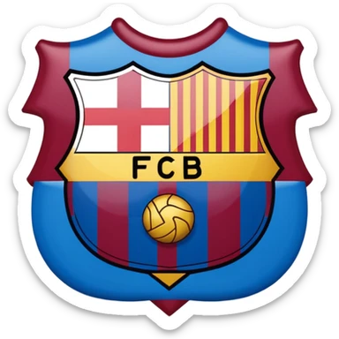 Que el emoji sea del FC barcelona sticker