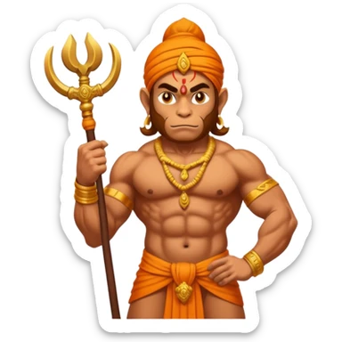 Hanuman ji sticker