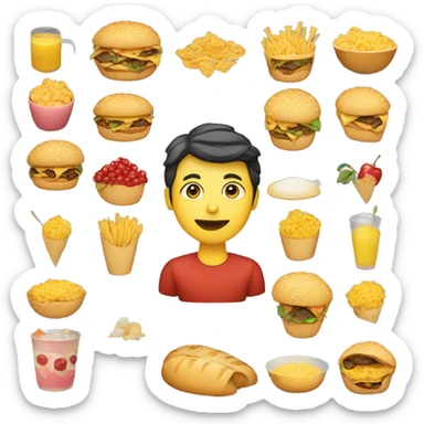 video maker food sticker