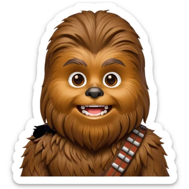 Chewbacca sticker