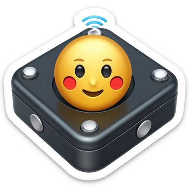 sensor with a tracking sensor sticker