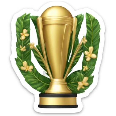 T20 World Cup trophy 2024 sticker