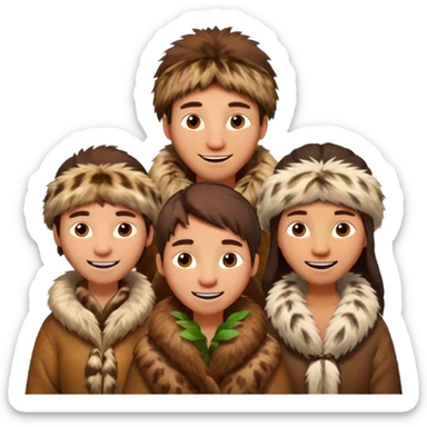 ice age tribe  sticker