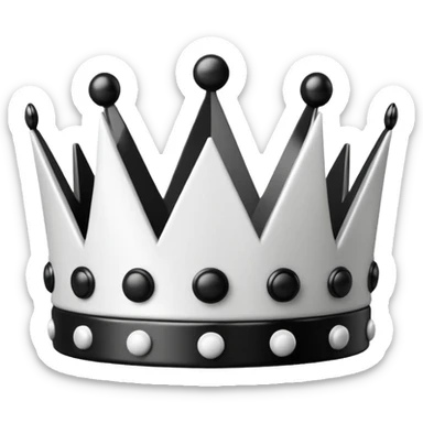 Domino crown sticker