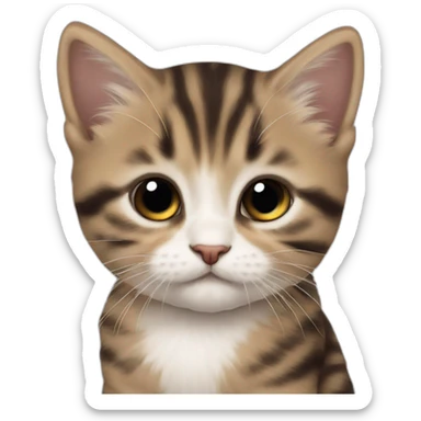 Chaton ro sticker