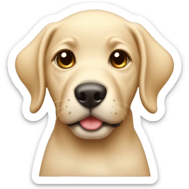 Labarador pup sticker