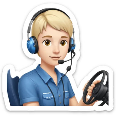 Euro truck simulator player sticker