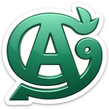 signo de dinero en color verde bien resplandeciente. Este es el signo "$" sticker