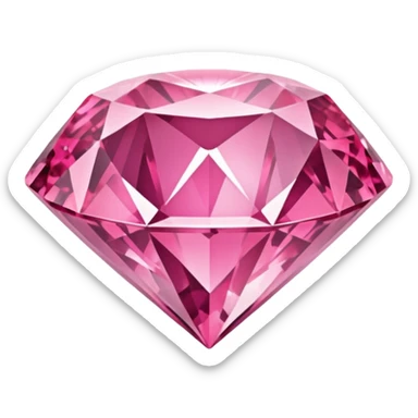 pink diamond sticker