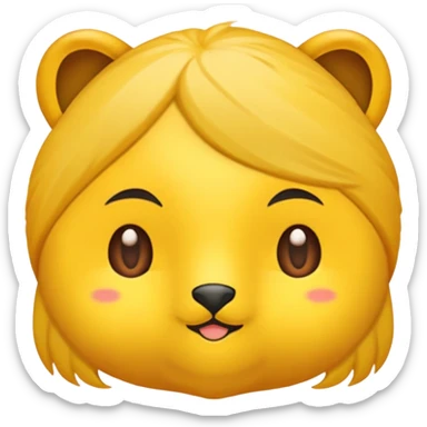 ایموجی بک دختر با لباس مهندسی در حال عکاسی از یک پروژه ساختمانی sticker