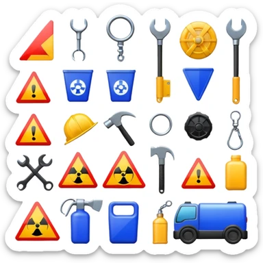  hazard mitigation sticker