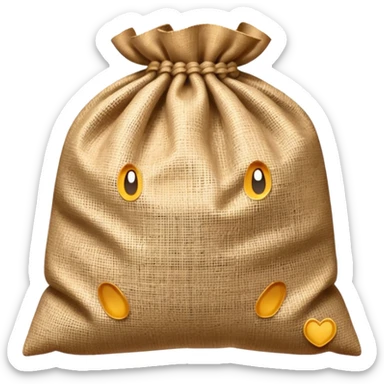 Grain sack sticker