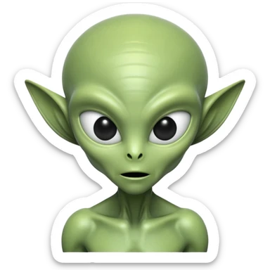 alien from movie alien sticker