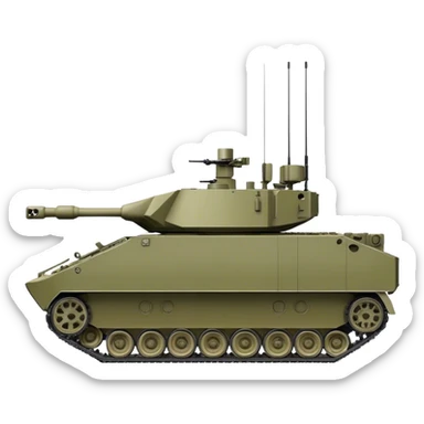 M2 Bradley Infantry Fighting Vehicle sticker