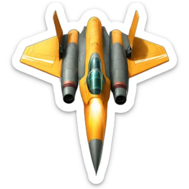 SHMUP jet sticker