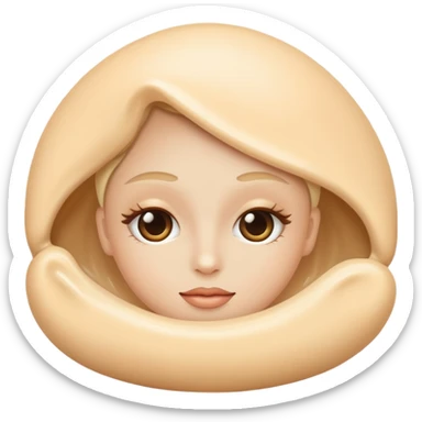 Organic cosmetic sticker