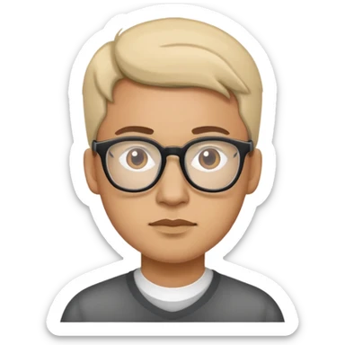 A software developer sticker