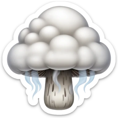fair, mushroom, smoke sticker