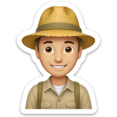 island tour guide sticker