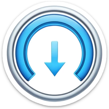 circular progress bar at 100% completion with checkmark sticker