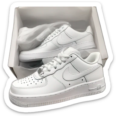 Nike Air Force 1 White sticker