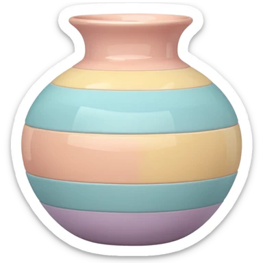 cute aesthetic ceramics sticker