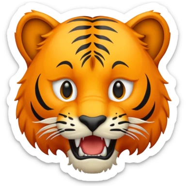 Saber tooth tiger emoji? sticker