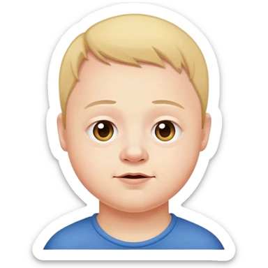 person with a downie syndrome sticker