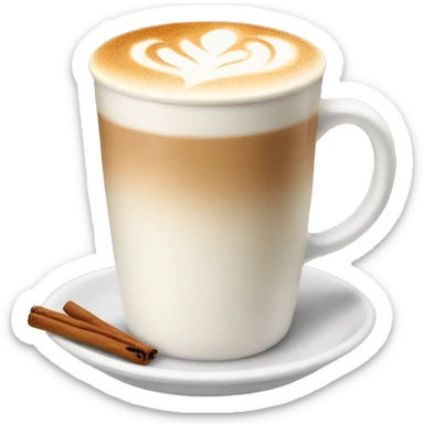 Chai latte  sticker