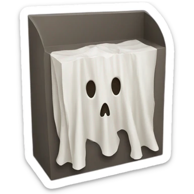 tissue cemetery sticker