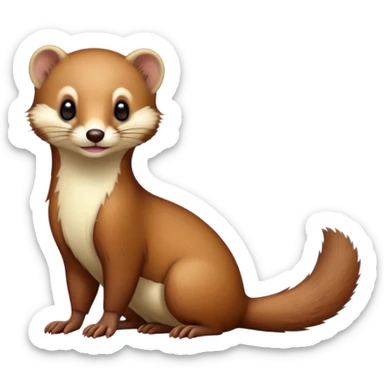 Weasel sticker