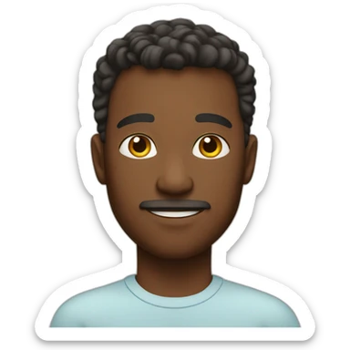 White Father's day sticker