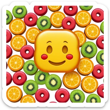 THC gummie sticker