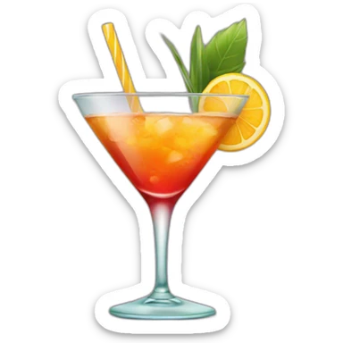 cocktail sticker