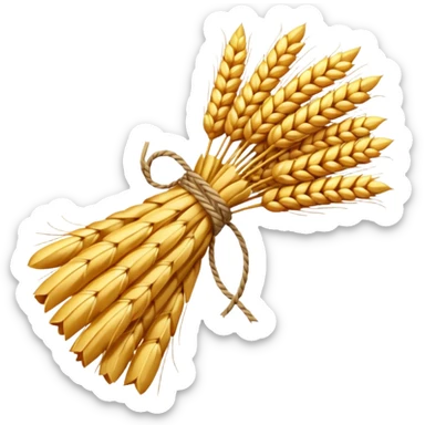  Wheat bundle sticker