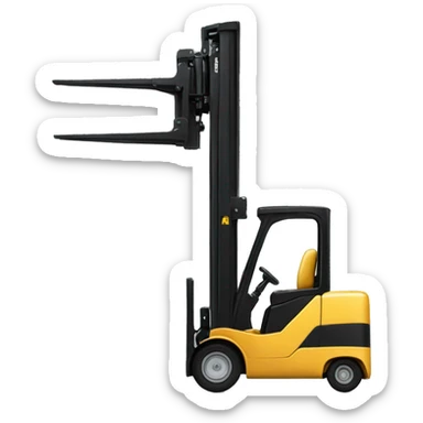 Reach truck sticker