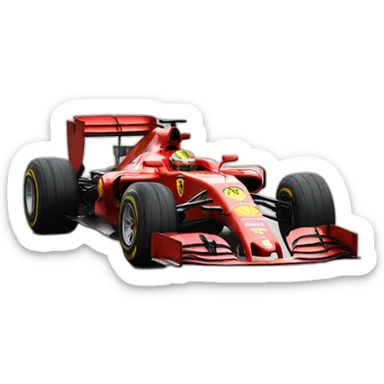 Ferrari formula 1 sticker