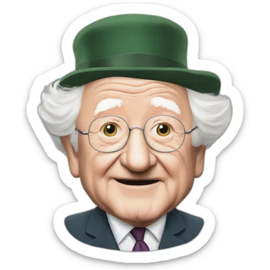 Michael D Higgins sticker