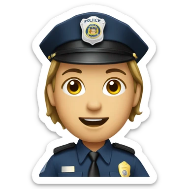 police dispatcher sticker