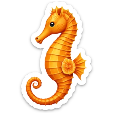 Seahorse emoji sticker