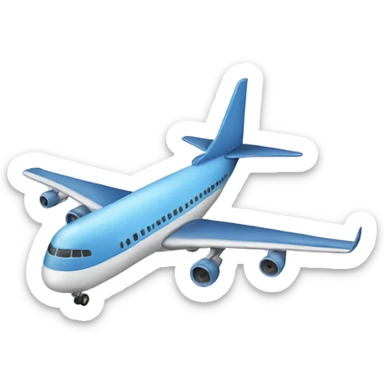 airplane sticker