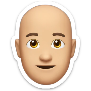 twitch emote bald sticker