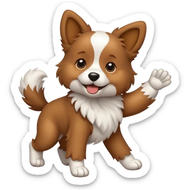 Cane che balla sticker