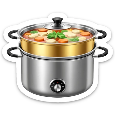 Stainless steel hotpot sticker