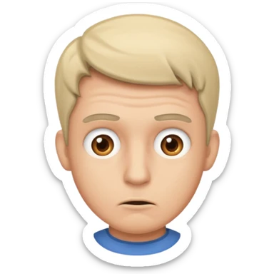 a man that dont know what to do sticker