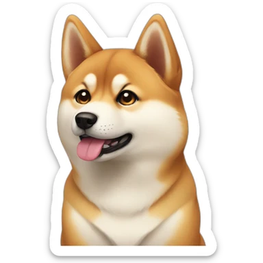 cute-shibainu sticker