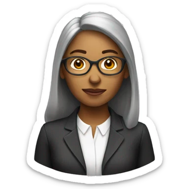 sociologist woman sticker