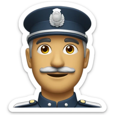 Gendarme sticker