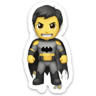 There are no laws against pokemon batman sticker